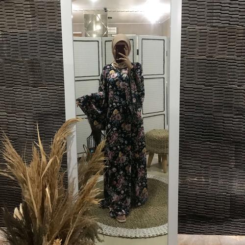 Foto Produk Dress Muslim Wanita Covering Story Alan Dress - D Navy dari Covering Story