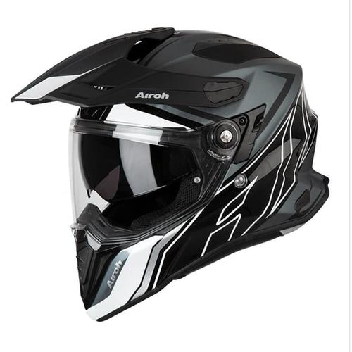 Jual Airoh Commander Duo Black Gloss/Matte Black Helmet - Kota Bandung - RC  Motogarage Bandung | Tokopedia