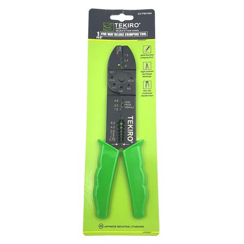Foto Produk Tekiro tang crimping krimping skun penjepit pengupas kabel 9 inch dari Babanana Store