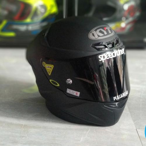 Jual Helm KYT TT Course black doff 