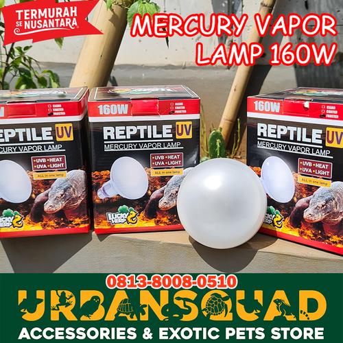 Jual LAMPU UVA UVB MERCURY VAPOR 160W LUCKY HERP TORTO SULCATA - Technical View