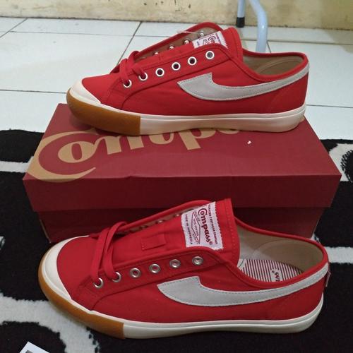 Jual Compass Gazelle Low Red Gum - 42 