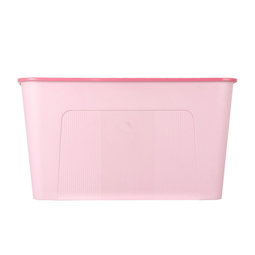 Foto Produk MINISO Kotak Penyimpanan Storage Box Baju Multifungsi Ukuran Besar - Merah Muda dari Miniso Indonesia