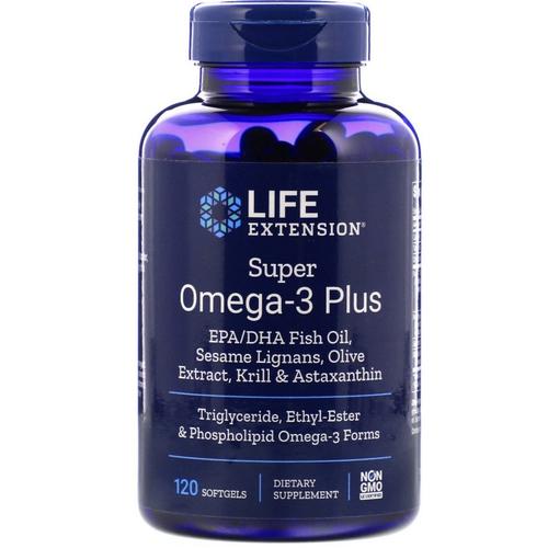 Jual Life Extension Super Omega 3 Plus Krill \u0026 Astaxanthin 120 Softgels -  Kab. Bogor - Natura Finest | Tokopedia