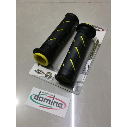 Gambar HANDGRIP GRIP DOMINO THAILAND SOFT UNIVERSAL NMAX PCX AEROX VESPA DLL - Kuning dari Lestari Motor 2 Jakarta Barat Tokopedia