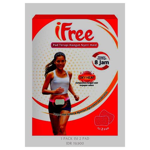Foto Produk IFREE PAD - TERAPI HANGAT NYERI HAID 2PK dari Adekmungil babyshop