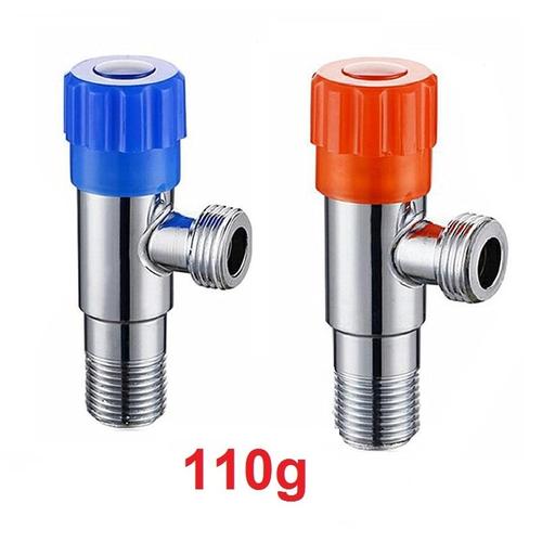 Foto Produk Stop Valve Hentikan Katup Pengalir Air Pipa Kran Keran Single Panas - Biru dari Rumix