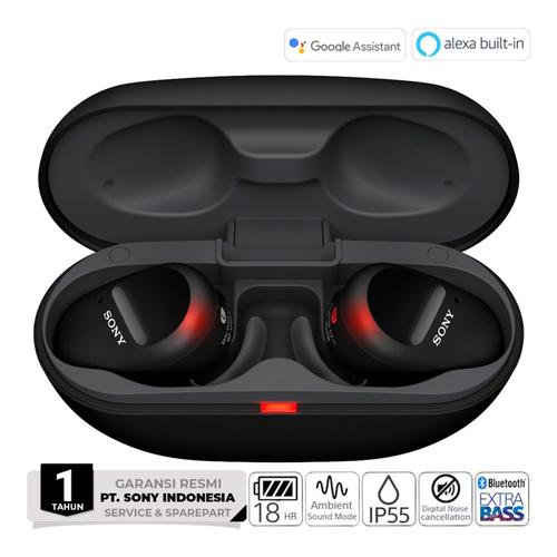 Jual Sony WF-SP800N WF SP800N Headset Earbuds Sport Bluetooth Earphone -  Kota Surabaya - Metooku Acc | Tokopedia