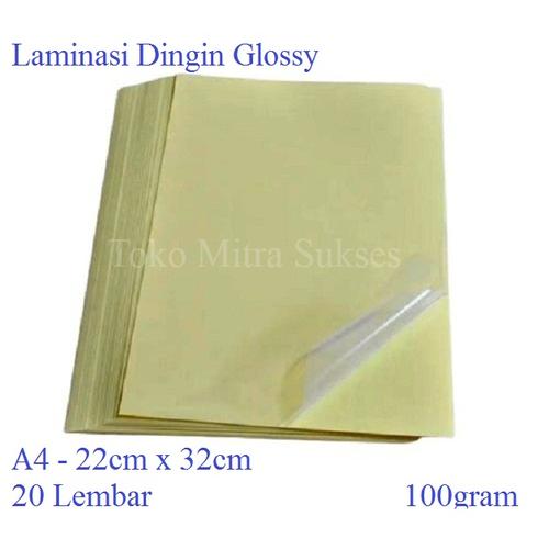 Gambar Plastik Laminasi Dingin Glossy dari Toko Mitra Sukses undefined Tokopedia
