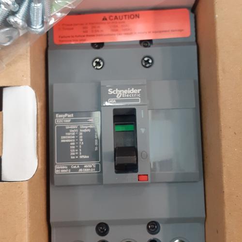 Foto Produk MCCB EZC 3P 100F 100a Schneider 15a/20a/25a/30a/40a/50a Murah dari ABBASYLISTRIK