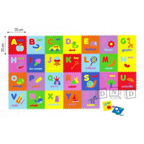 Foto Produk Mainan Edukatif/Edukasi Anak - Matras Evamat / Evamats Huruf Alphabet dari Toko DnD