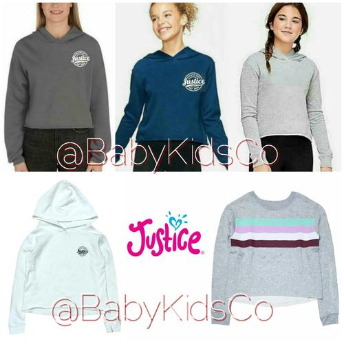 Foto Produk SWEATER JUSTICE ANAK PEREMPUAN GIRL KIDS BRANDED SWEATER HOODIE BAJU dari BabyKidsCo