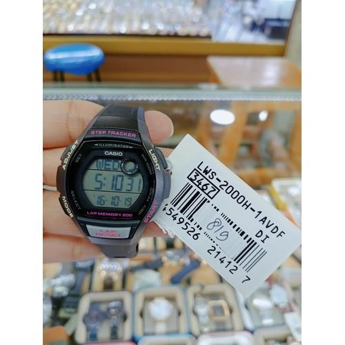 Jual Jam tangan perempuan Casio LWS-2000H-1AVDF warna hitam original asli -  Jakarta Pusat - luckycasio | Tokopedia
