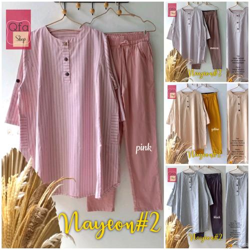 Foto Produk New Nayeon #2 Setelan Celana Wanita Jumbo Baju Kerja Big Size Modis dari Ilyassa Shop