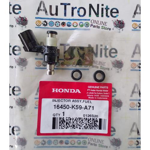 Gambar Injector Assy Fuel 16450-K59-A71 Ori Honda MegaPro CB Verza Vario 150 dari AuTroNite Kota Batu Tokopedia