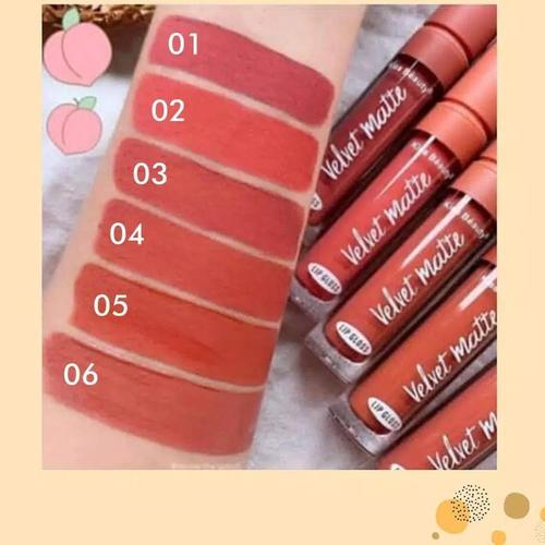 Foto Produk lipgloss velvet matte dari lilin olshop