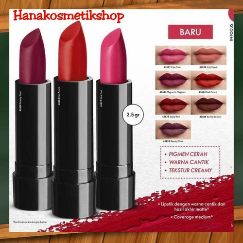 oncolour matte lipstick oriflame