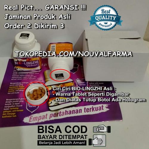 Foto Produk Bio Lingzhi Asli Herbal Original Obat Kesehatan Ginjal Dan Hati dari NouvalFarma