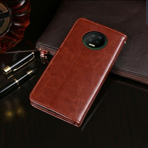 Foto Produk Flip Cover Kulit Leather Case Infinix Note 7 Book Cover Kulit Dompet dari sense accessories