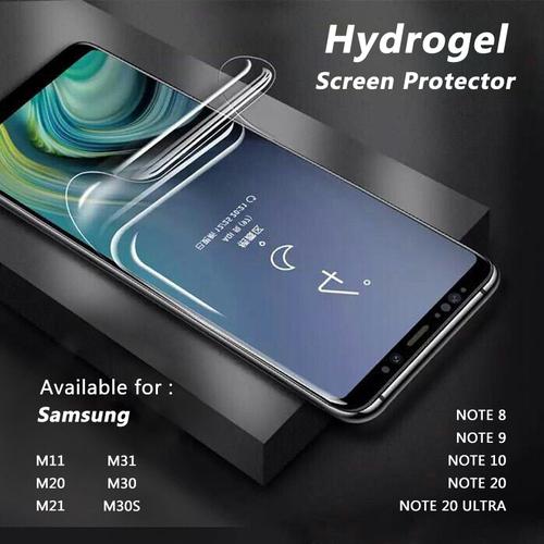 Foto Produk HYDROGEL SAMSUNG NOTE 8 9 10 20 ULTRA ANTIGORES GEL SCREEN PROTECTOR - NOTE 10 dari Accessories Solution(AS)