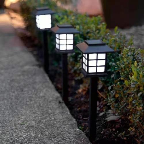 Foto Produk 2PCS--Lampu Taman LED Creative Energi Solar Black dari ICG