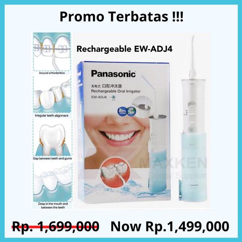 Foto Produk Panasonic dental water flosser EW-DJ4 dental irrigator semprot gigi dari Maxken Dental Supplier