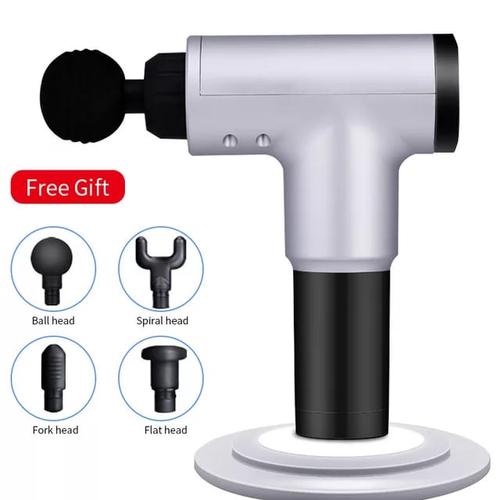 Foto Produk ❤️READY STOCK ❤️ Alat pijat colorful vibration massage gun - silver dari Koreanholicshop