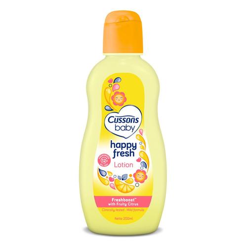 Foto Produk Cussons Baby Happy Fresh Lotion 200ml dari MaeBebe