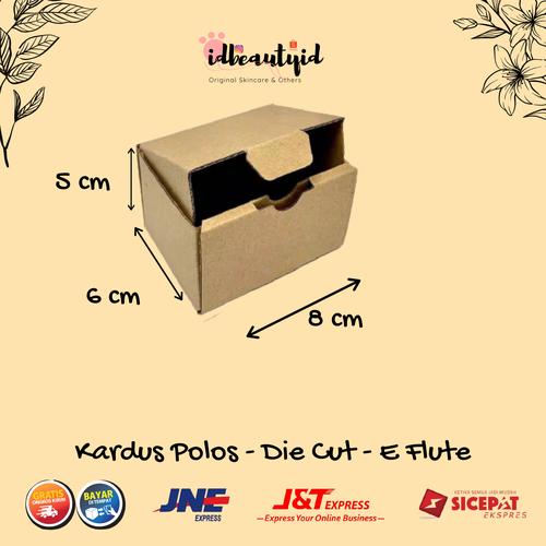 Foto Produk kardus Packing uk. 8x6x5 cm -Die Cut dan easy usage- dari idbeautyid