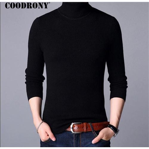 Jual Turtleneck Sweater Slim Fit Korea 