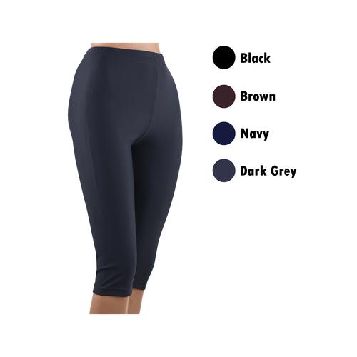 capri nylon spandex 144503 - Cokelat 