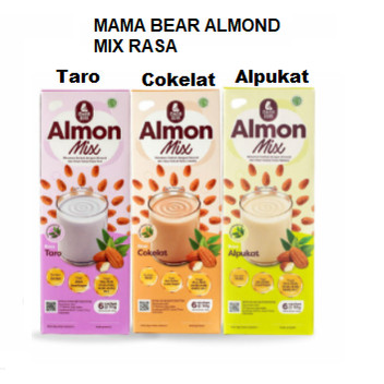 Foto Produk Mama Bear Almon Mix ASI Booster Minuman Serbuk Almond Daun Katuk - TARO dari Bella Shop Jkt