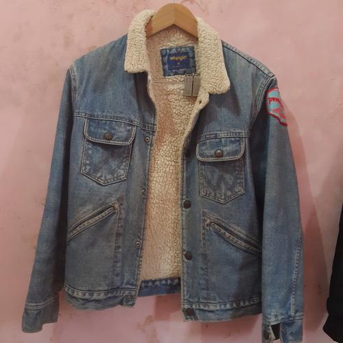 jual jaket jeans wrangler Japan ver 