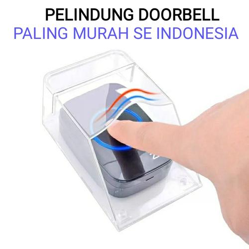 Foto Produk Rain Cover Tutup Pelindung Bell Pintu Rumah Wireless Door Bell Outdoor dari KERUI OFFICIAL STORE
