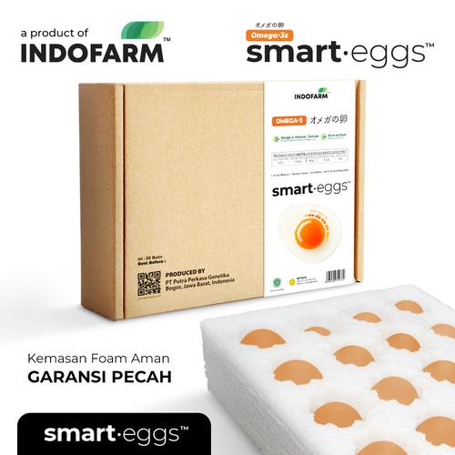 Gambar Telur Omega 3 Organik - INDOFARM Smart Eggs™ - Box Full Design dari INDOFARM JAKARTA UTARA Jakarta Utara Tokopedia
