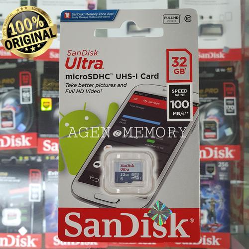 Foto Produk Sandisk Micro SD 32gb 80mb/s Ultra class 10 dari AGEN MEMORY