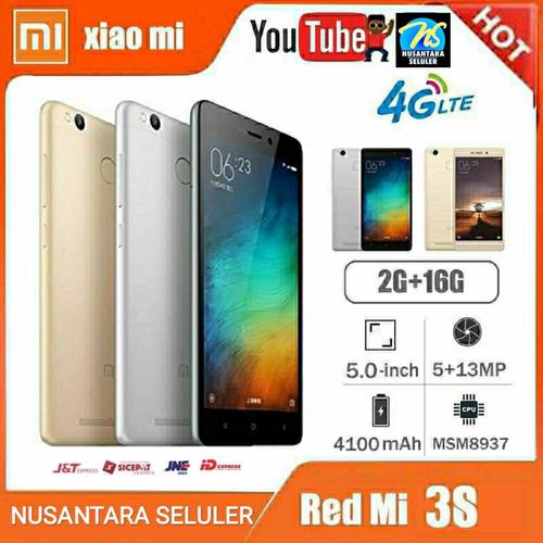 Foto Produk Xiaomi Redmi 3S 16GB Ram 2GB 4G LTE dari iPhone Cell JKT
