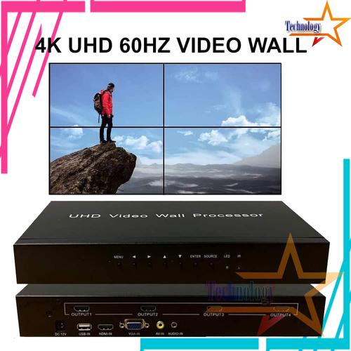 Jual 4K UHD Video Wall Controller 2x2 
