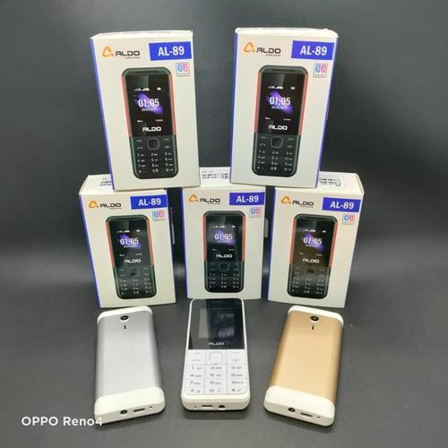 Foto Produk ALDO AL89 Candybar Hp Murah Garansi Resmi - Whitegold dari Kreasindo Online