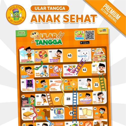Foto Produk Ular Tangga Anak Sehat PREMIUM Solite Kids dari Secil Mainan
