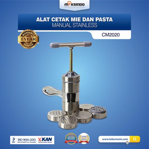 Foto Produk Alat Cetak Mie Manual Stainless Steel 5 Cetakan dari Maksindo