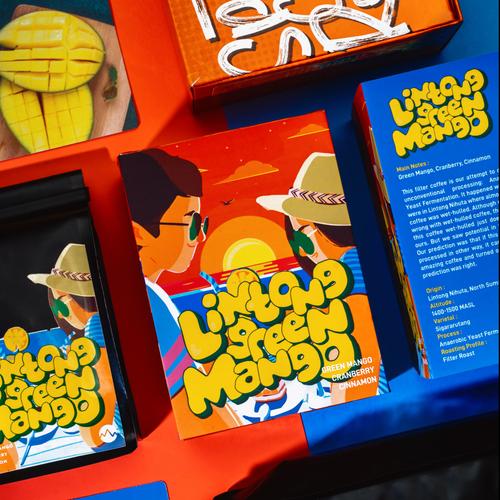 Foto Produk Lintong Green Mango (200 gr) roasted beans specialty coffee biji kopi dari Space Roastery
