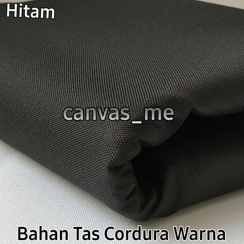 Foto Produk Kain Cordura Warna (Waterproof), Pjg 0,5m x Lbr 1,5m - Hitam dari canvas_me
