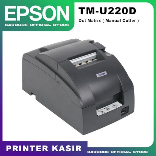 Gambar PRINTER DOT MATRIX EPSON TMU220 D - TM 220 D - 220D ( MANUAL CUTTER ) dari Barcode Store_NEW undefined Tokopedia