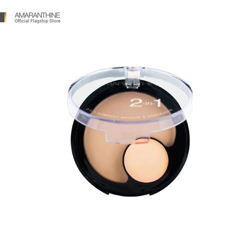 Foto Produk Amaranthine 2 in 1 Compact Make Up Concealer - Natural Tan dari AmaranthineOfficial