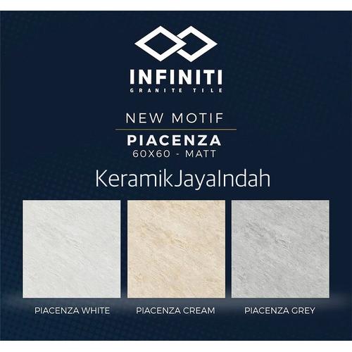 Jual Infiniti Piacenza 60 X 60 Matt Granite Tile Keramik Lantai White Kota Surabaya Keramik Jaya Indah 