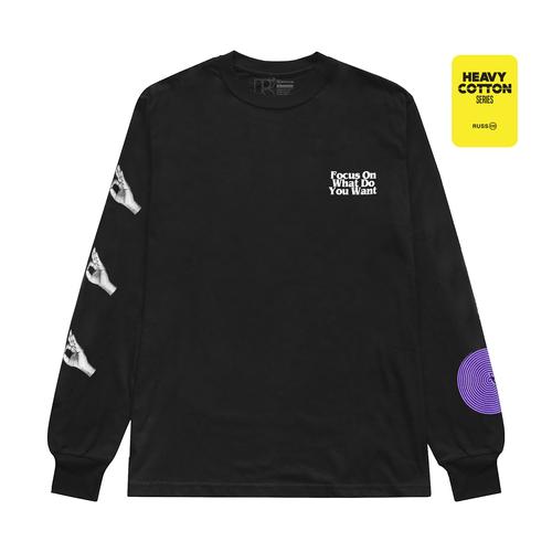 Gambar Russ Tshirt Long Sleeve Focus Black - M dari Russ & Co. Kota Bandung Tokopedia