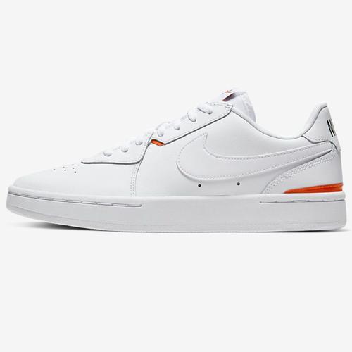 nike court blanc sneaker black and white