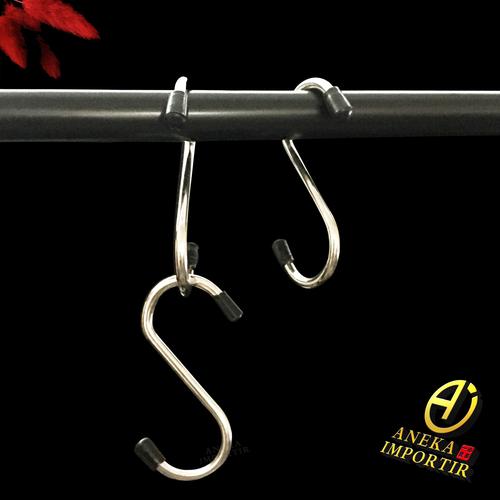 Foto Produk Gantungan Stainless Tipe Bentuk S Hook Serbaguna dari Aneka Importir