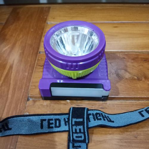 Foto Produk Senter Kepala dan Lampu Darurat / Headlamp Emergency Lamp Baterai 9698 dari Pooh Shop Grosir